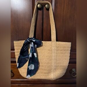 Draper James Everyday Straw Bag